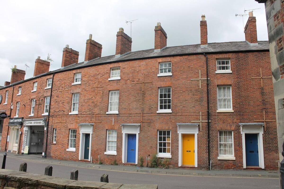 Shrewsbury Georgian Town House - Hills Lane Vila Exterior foto